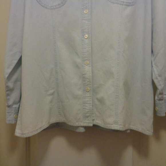 VINTAGE RETRO SOUTHWEST CHILIS WAITERESS WORK SHIRT JEANNE X L - Picture 10 of 10